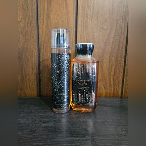 Bath & Body Works Into the Night Mist and Lotion Set